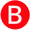 B